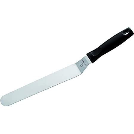Matfer Bent Spatula with 12'' Stainless Steel Blade