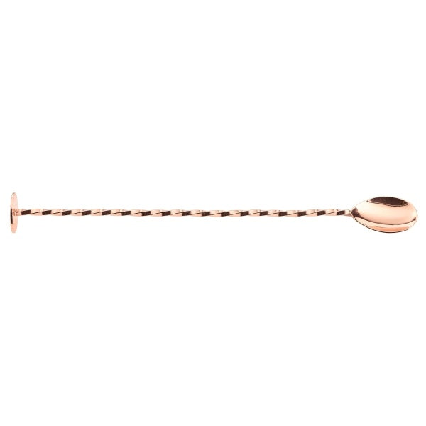 Copper Classic Bar / Cocktail Spoon 27cm