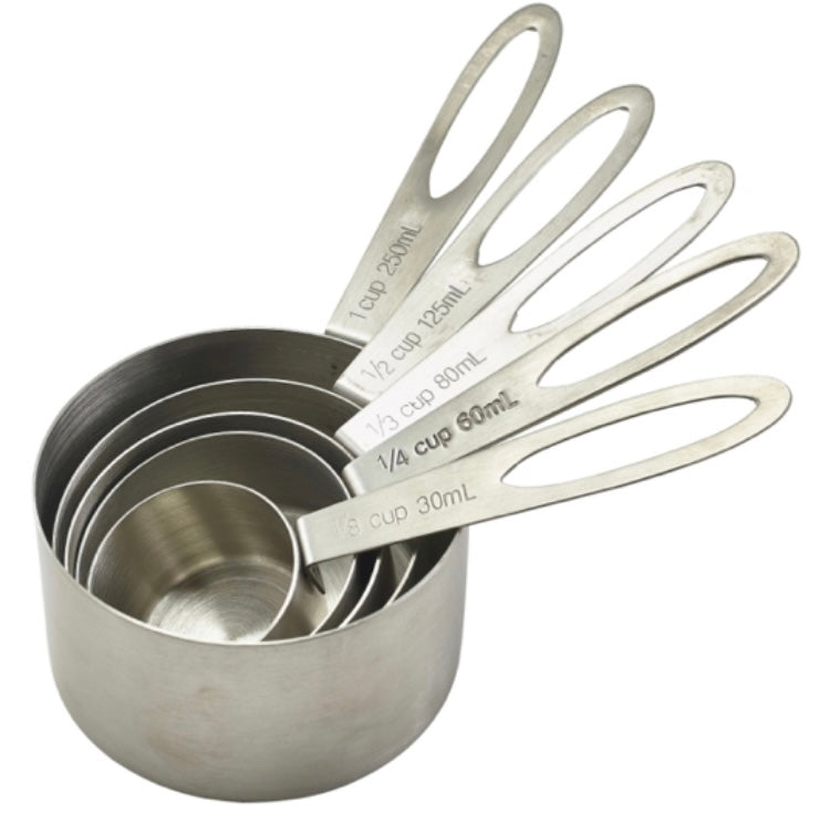 Measuring Cups Stainless Steel Set of 5