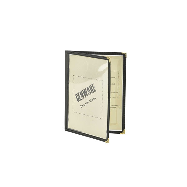 American Style Clear Menu Holder A5- 2 Page (Discontinued line contact for stocks)