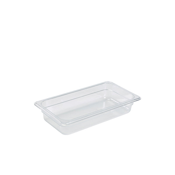 1/3 -Polycarbonate Gatronorm Pan 65mm Clear
