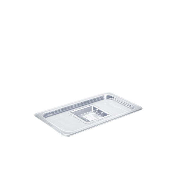 1/3 Size Polycarbonate Gastronorm Lid Clear