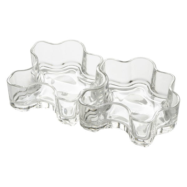 Glass Puzzle Bowl 360ml (Pack of 6)