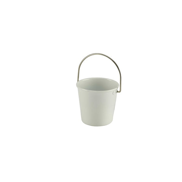 Stainless Steel Miniature Bucket White (Pack of 24)