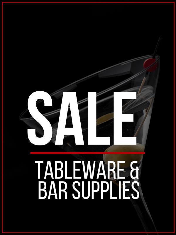 Tableware & Bar Supplies Sale