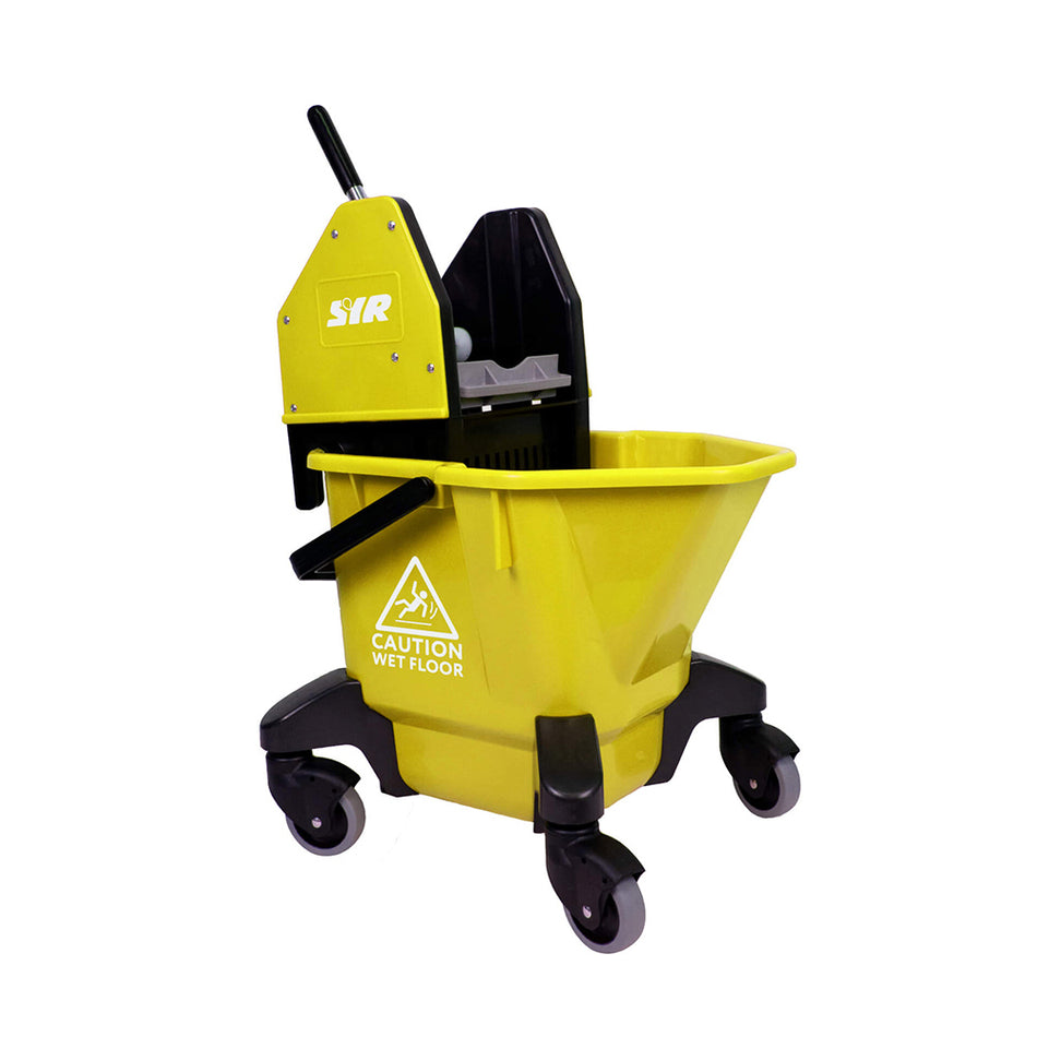 SYR Mop Bucket With Ringer 20 Litre Yellow