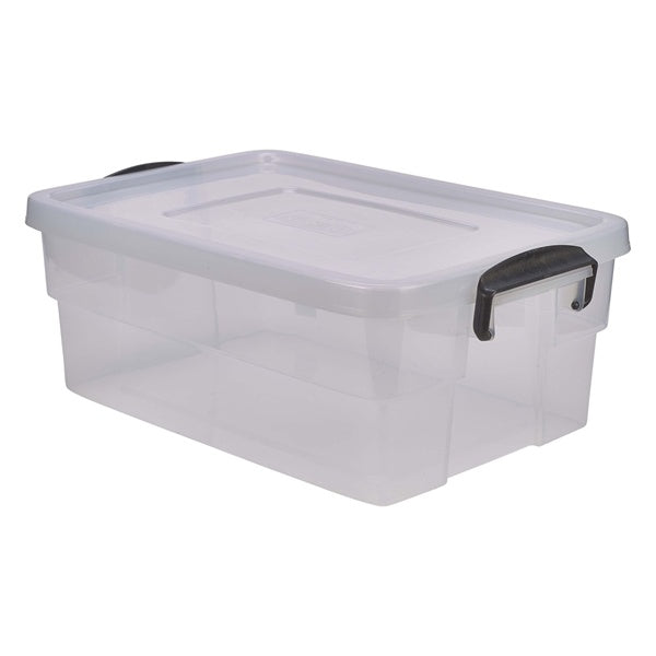 Storage Box 38L W/ Clip Handles (Pack of 4)