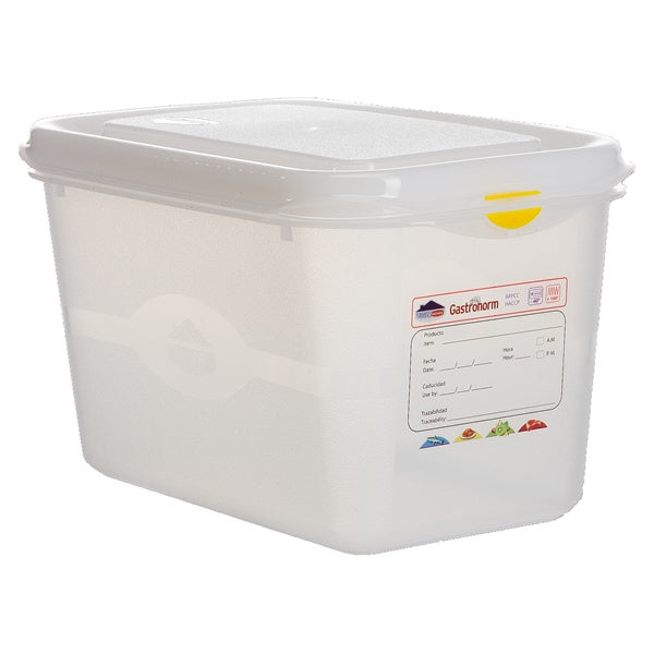 Araven Gastronorm Storage Container 1/4 150mm Deep 4.3L (Pack of 6)