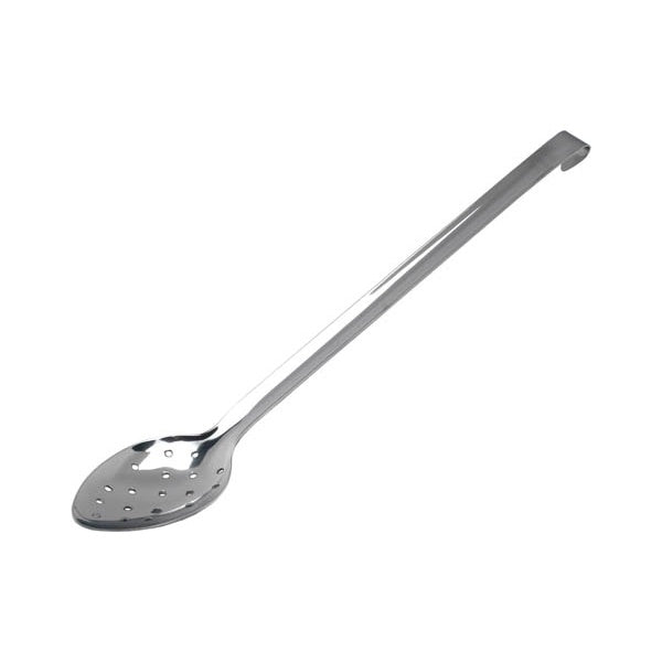 Stainless Steel Perforated Spoon 350mm With Hook Handle