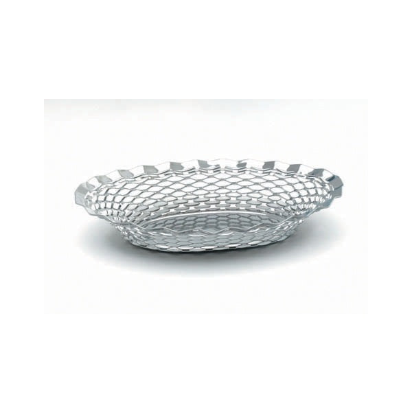 Stainless Steel Oval Basket 9.1/2"X7"