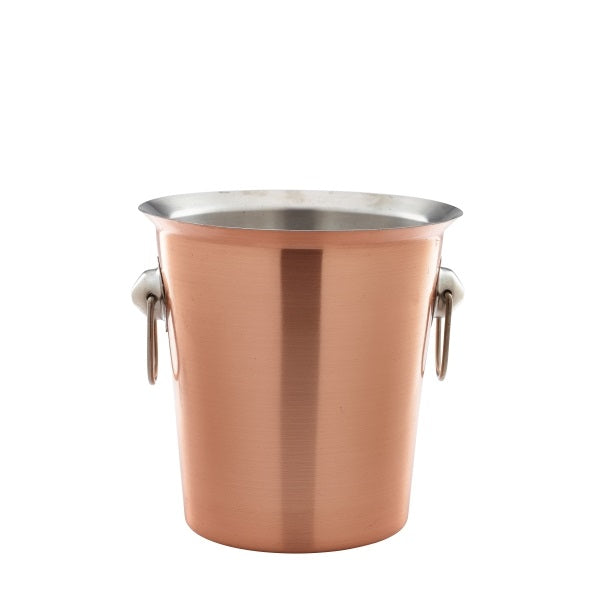 Copper Wine Bucket With Ring Handles