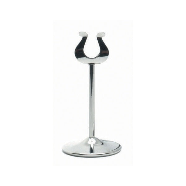 Stainless Steel Menu Stand 4" Tall