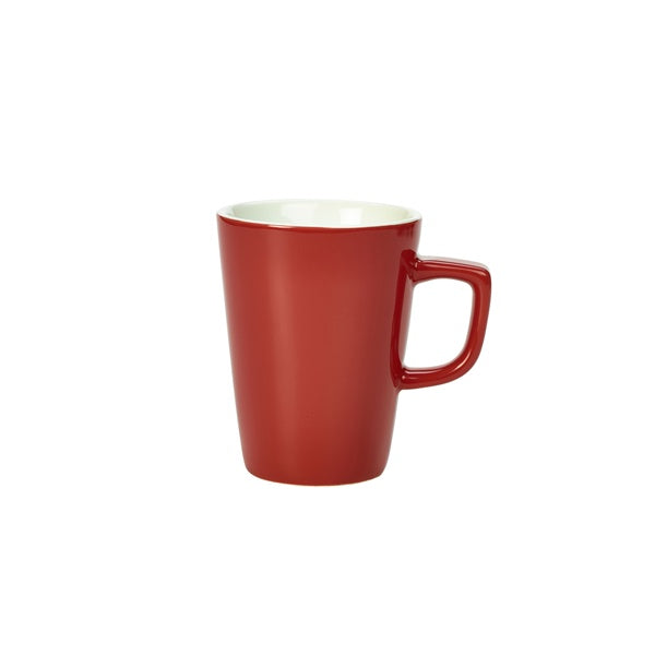 Royal Genware Latte Mug 34cl Red (Pack of 6)