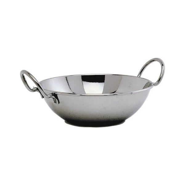 Stainless Steel Balti Dish 15cm(6")With Handles
