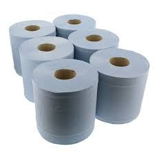 Blue Centrefeed Roll 2 PLY