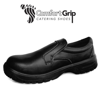 Comfort Grip Slip-On Chef Shoes With Safety Toecap