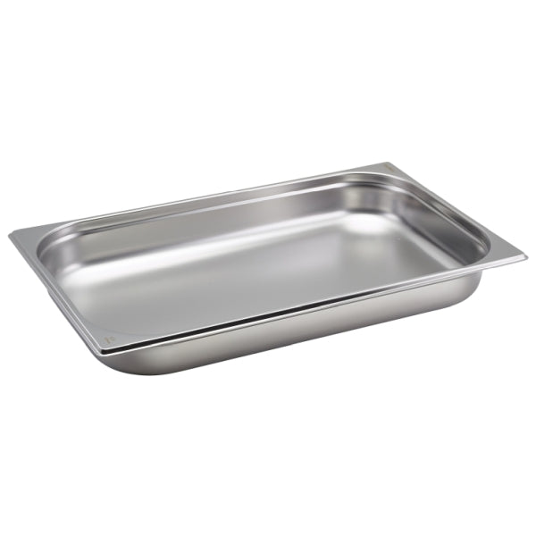 Stainless Steel Gastronorm Pan  FULL SIZE - 65mm Deep