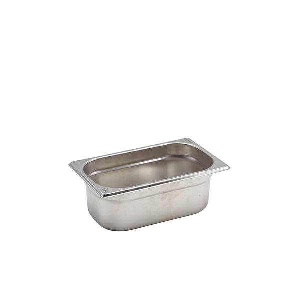 Stainless Steel Gastronorm Pan 1/4 - 100mm Deep