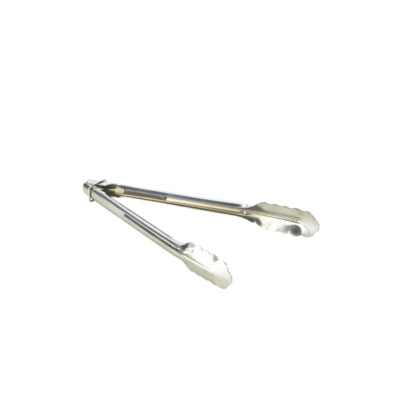 Heavy Duty Stainless Steel All Purpose Tongs 12''