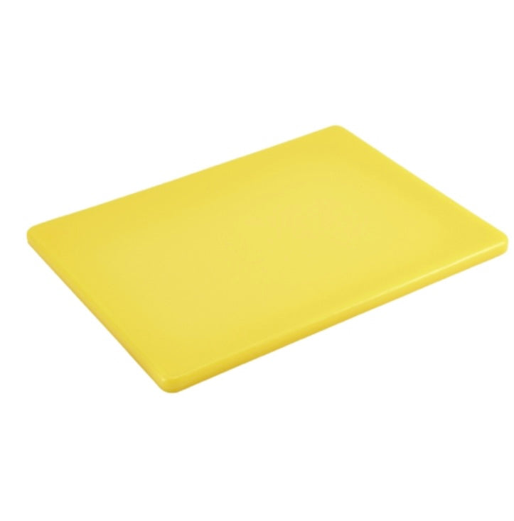 Yellow Poly Chopping Board 18 x 12 x 0.5"