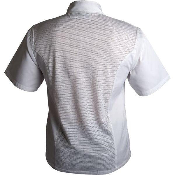 Coolback Chef Jacket (Short Sleeve) White