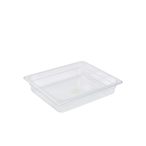1/2 -Polycarbonate Gastronorm Pan 65mm Clear