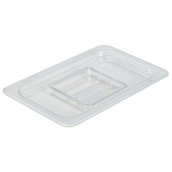 1/4 Size Polycarbonate Gastronrom Lid Clear