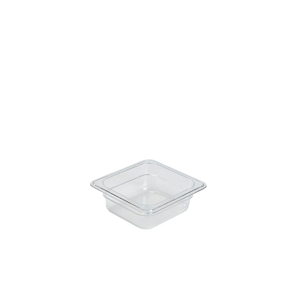 1/6 -Polycarbonate Gastronorm Pan 65mm Clear
