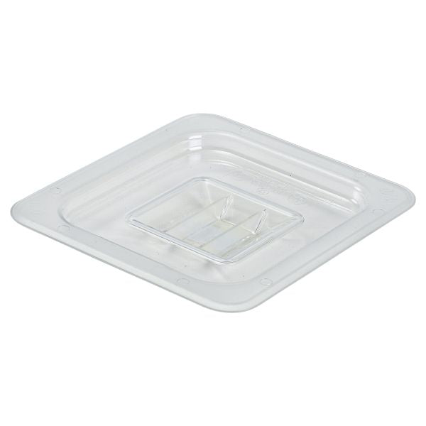 1/6 Size Polycarbonate Gastronrom Lid Clear