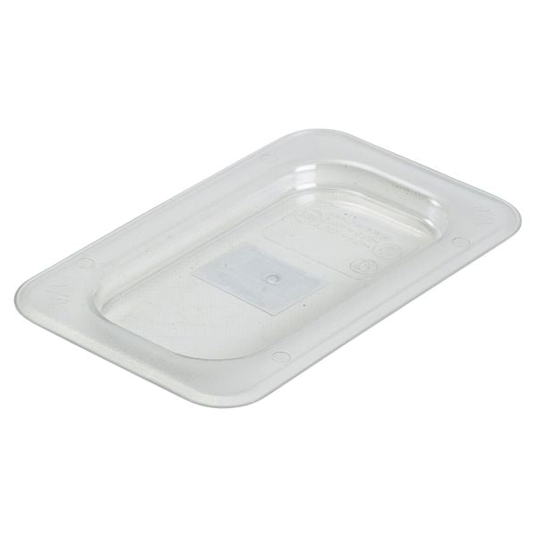 1/9 Size Polycarbonate Gastronorm Lid Clear