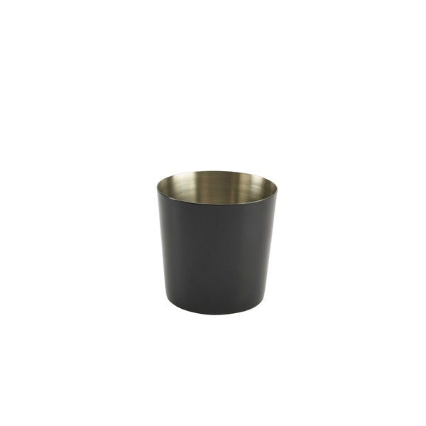 Stainless Steel  Serving Cup 8.5 x 8.5cm Black