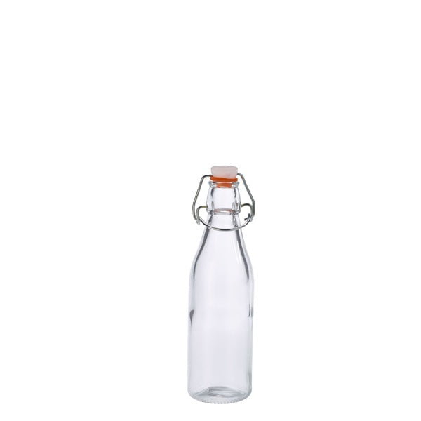 Genware Glass Swing Bottle 25cl / 9oz (Pack of 6)