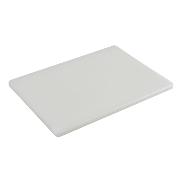 Thirteen Chefs Cutting Boards for Kitchen - 30 x 18 x 0.5 White Color  Coded Plastic Cutting Board with Non Slip Surface - Dishwasher Safe  Chopping