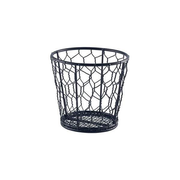 Black Wire Basket 12cm Ø